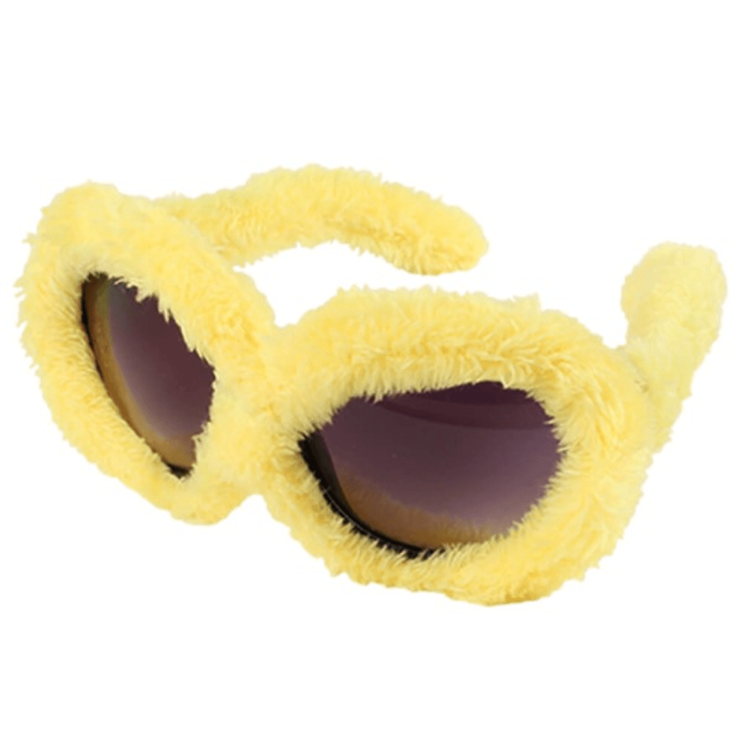 Fun Brille Plüsch 3 Farben - FestivalStuff