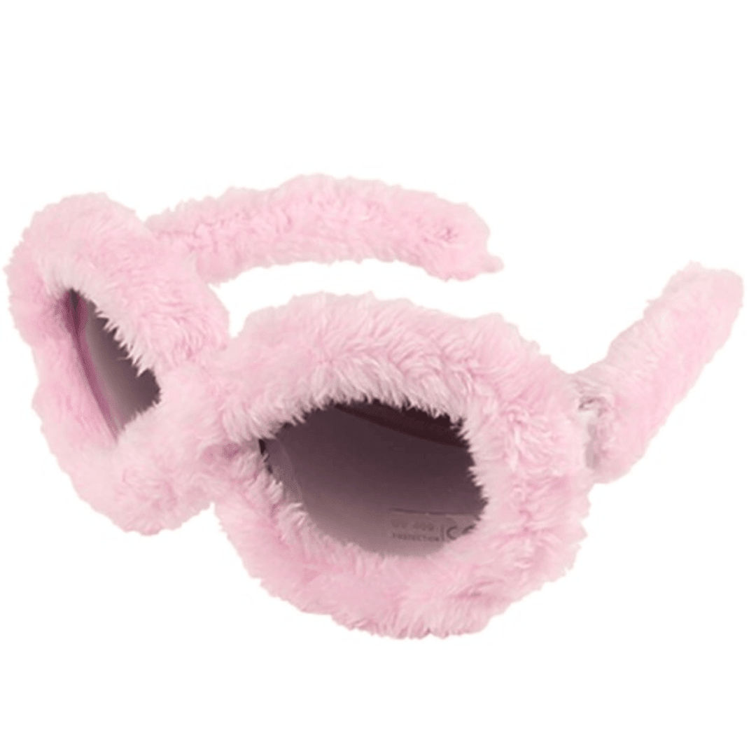 Fun Brille Plüsch 3 Farben - FestivalStuff