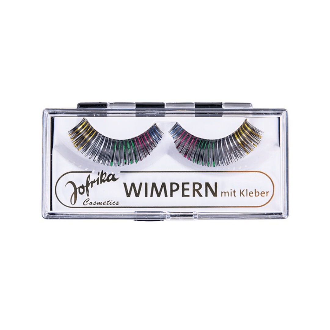 Glitter Wimpern Regenbogen - FestivalStuff