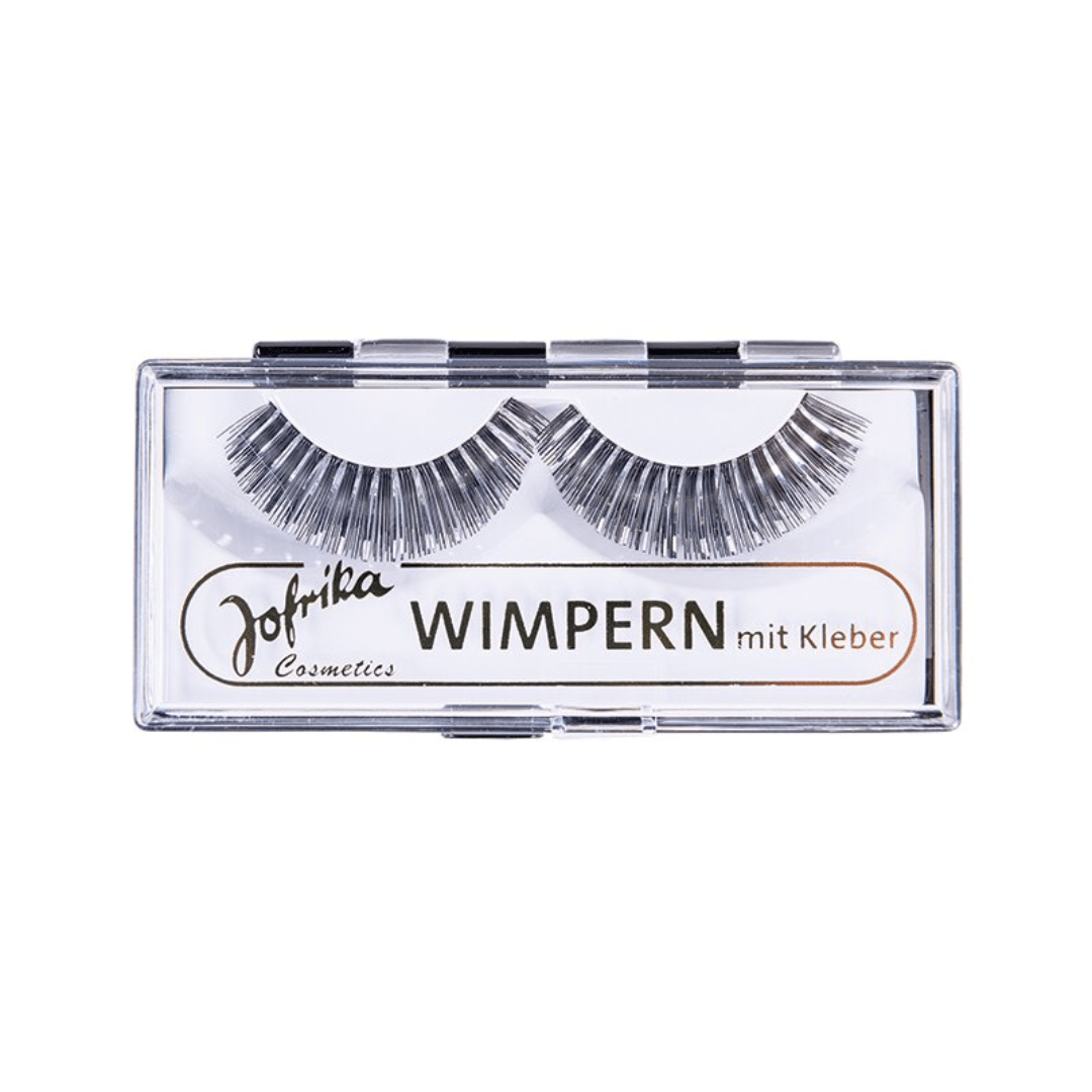 Glitter Wimpern Silber - FestivalStuff
