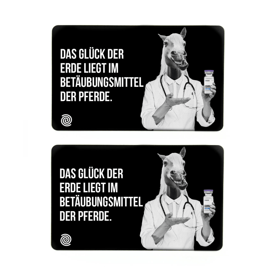 Glück der Erde - Hackkarte 2er Set - FestivalStuff