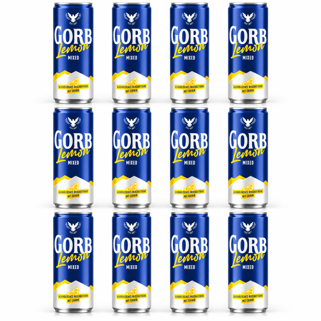 Gorbatschow & Lemon Ready to Drink 12 × 0,33 l - FestivalStuff