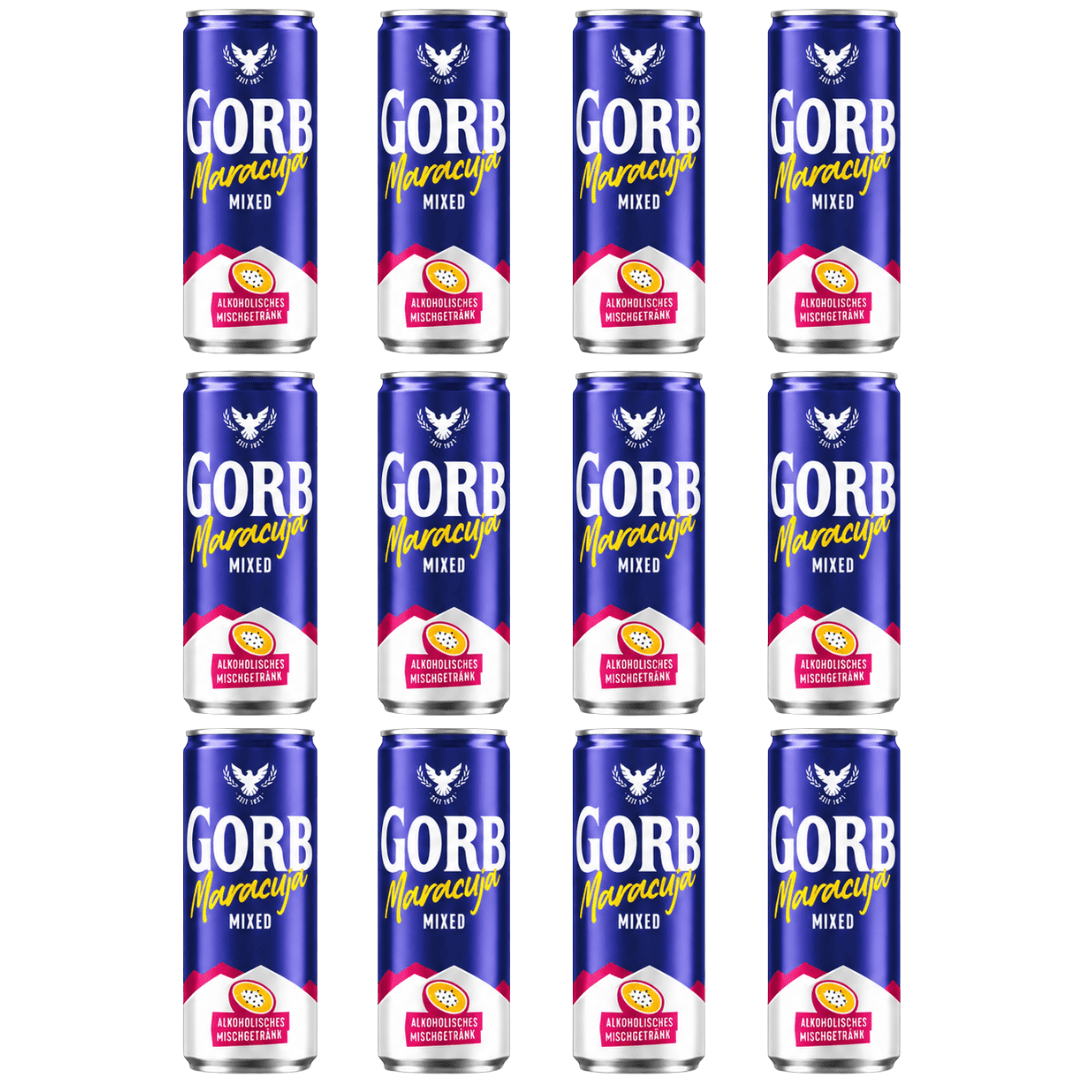 Gorbatschow Maracuja Ready to Drink 12 × 0,33 l - FestivalStuff