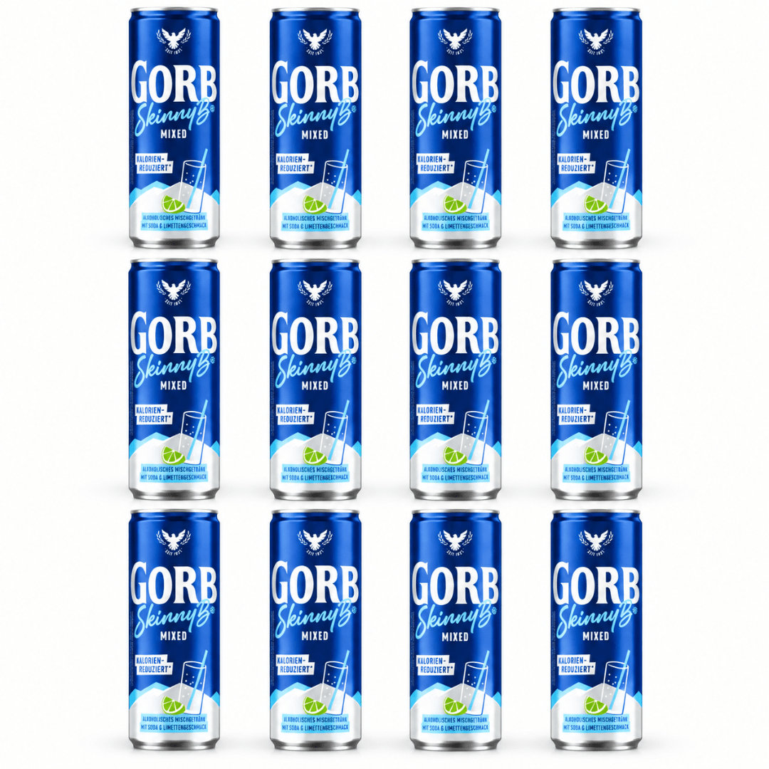 Gorbatschow Mixed Skinny B* Ready to Drink 12 × 0,33 l - FestivalStuff
