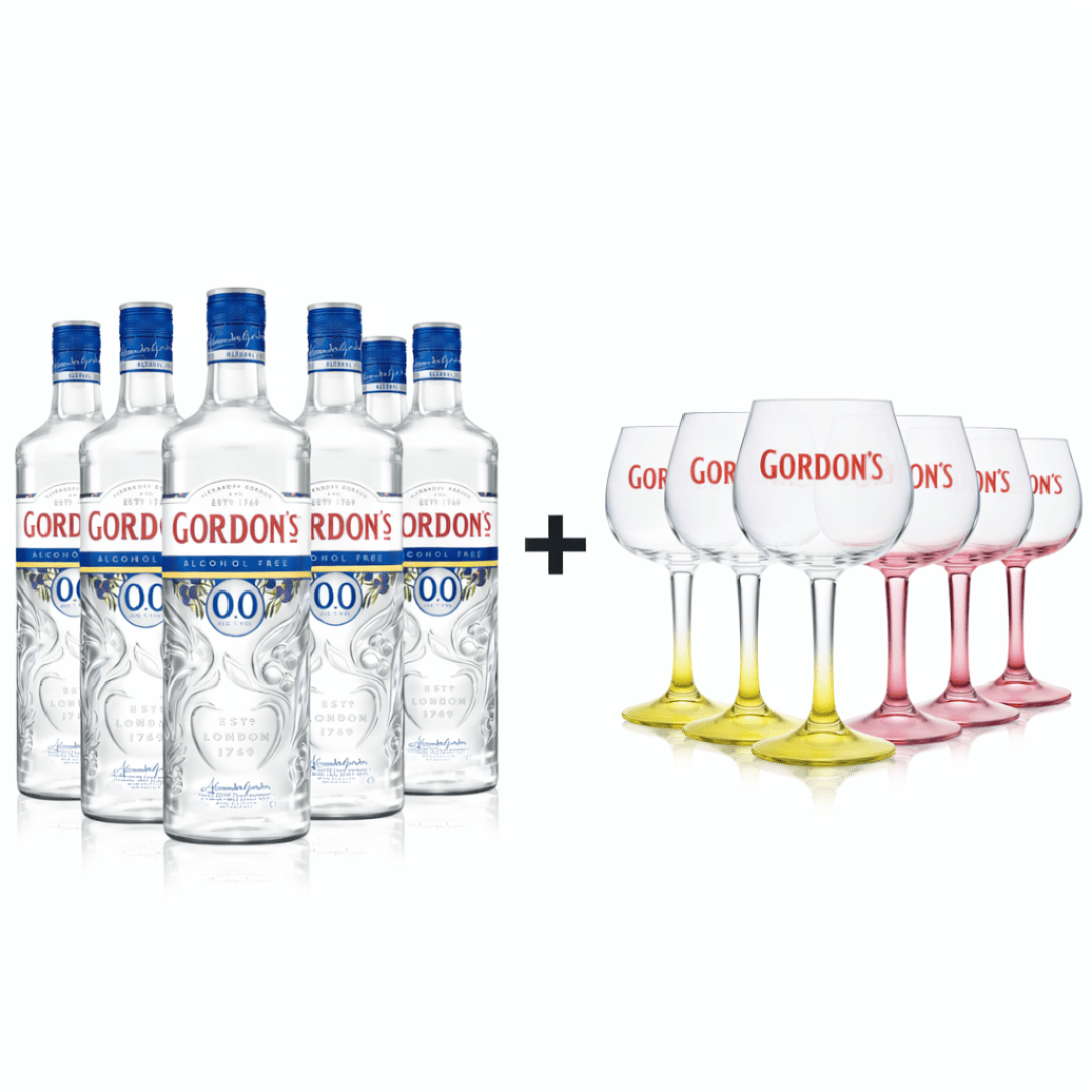 Gordon’s 0.0% – Alkoholfreier Gin fürs Festival