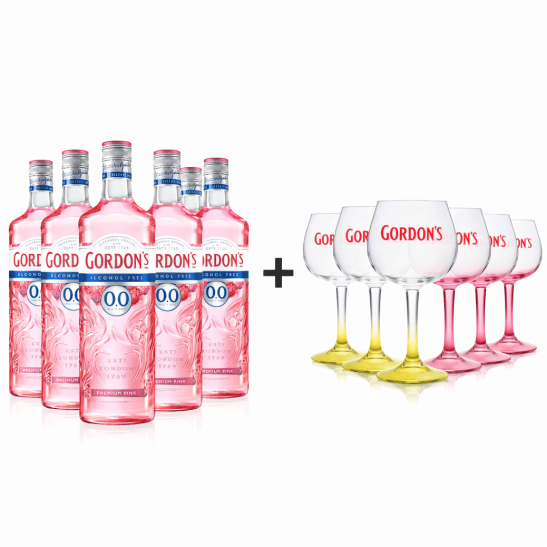 Gordon’s Pink Gin 0,0% – Alkoholfrei fürs Festival