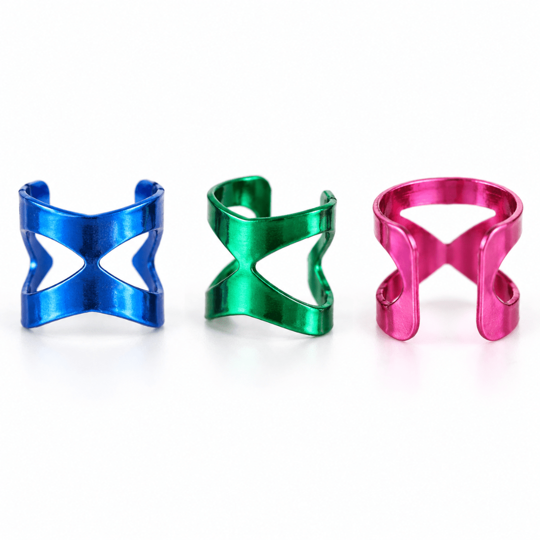 Haar Clip Metallic Bunt - FestivalStuff