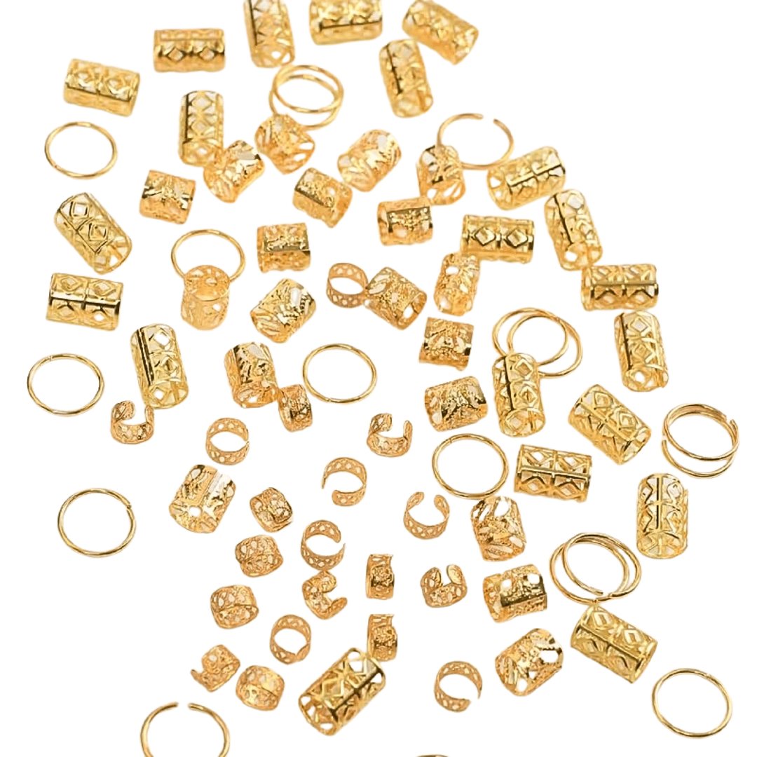 Haar Clips Braid Rings - FestivalStuff