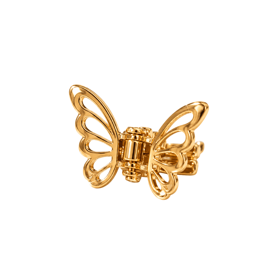 Haar Clips Schmetterling Gold - FestivalStuff