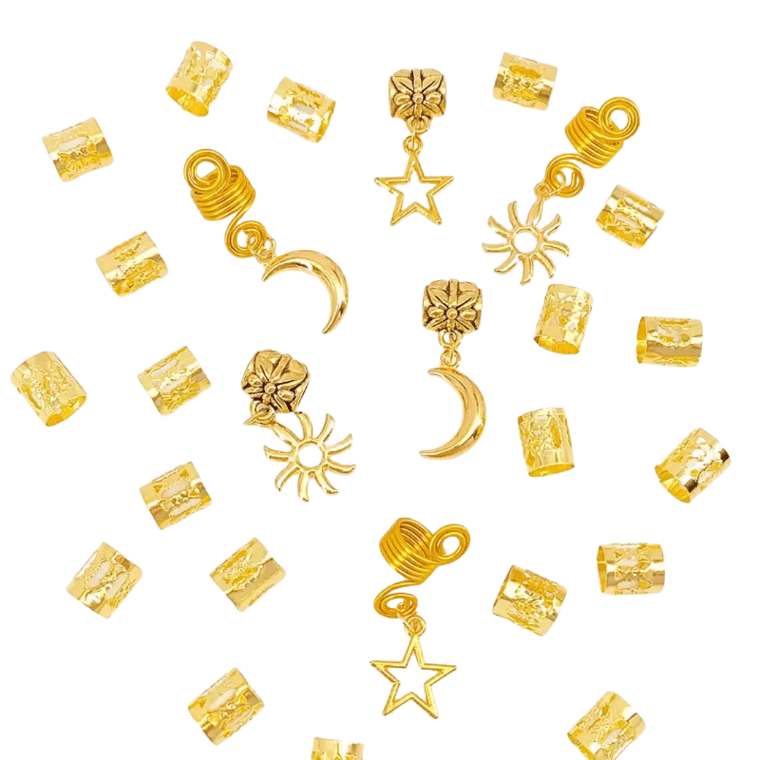 Haar Clips Sonne Mond Sterne - FestivalStuff
