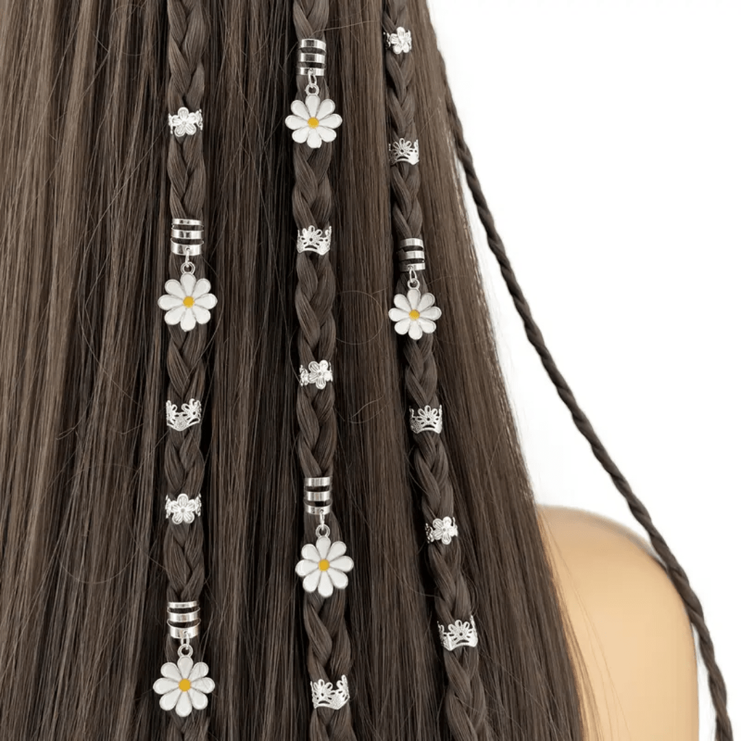Haar Clips Summer Bloom - FestivalStuff