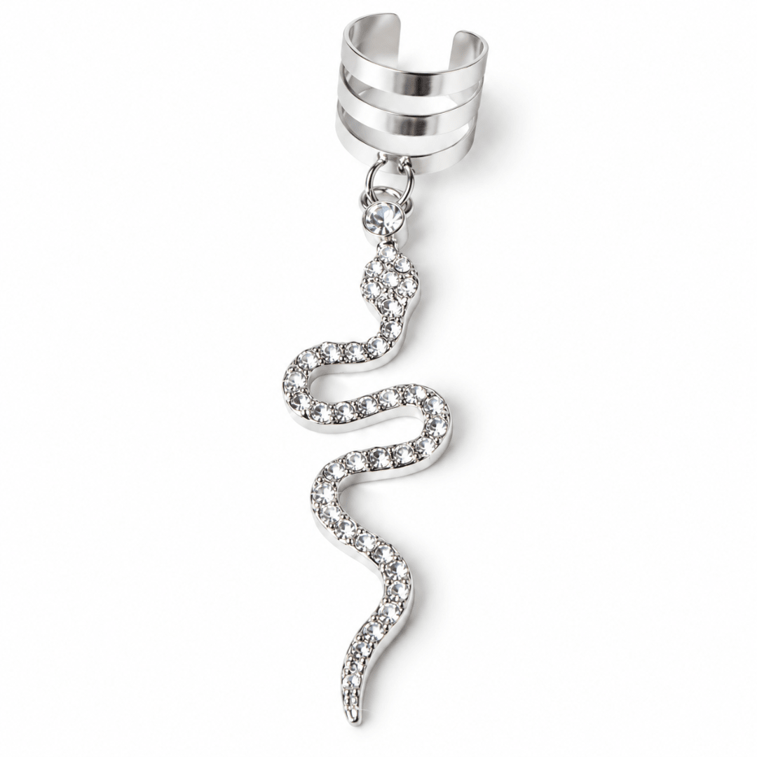 Hair Cuffs Schlange Silber 5 Stück - FestivalStuff