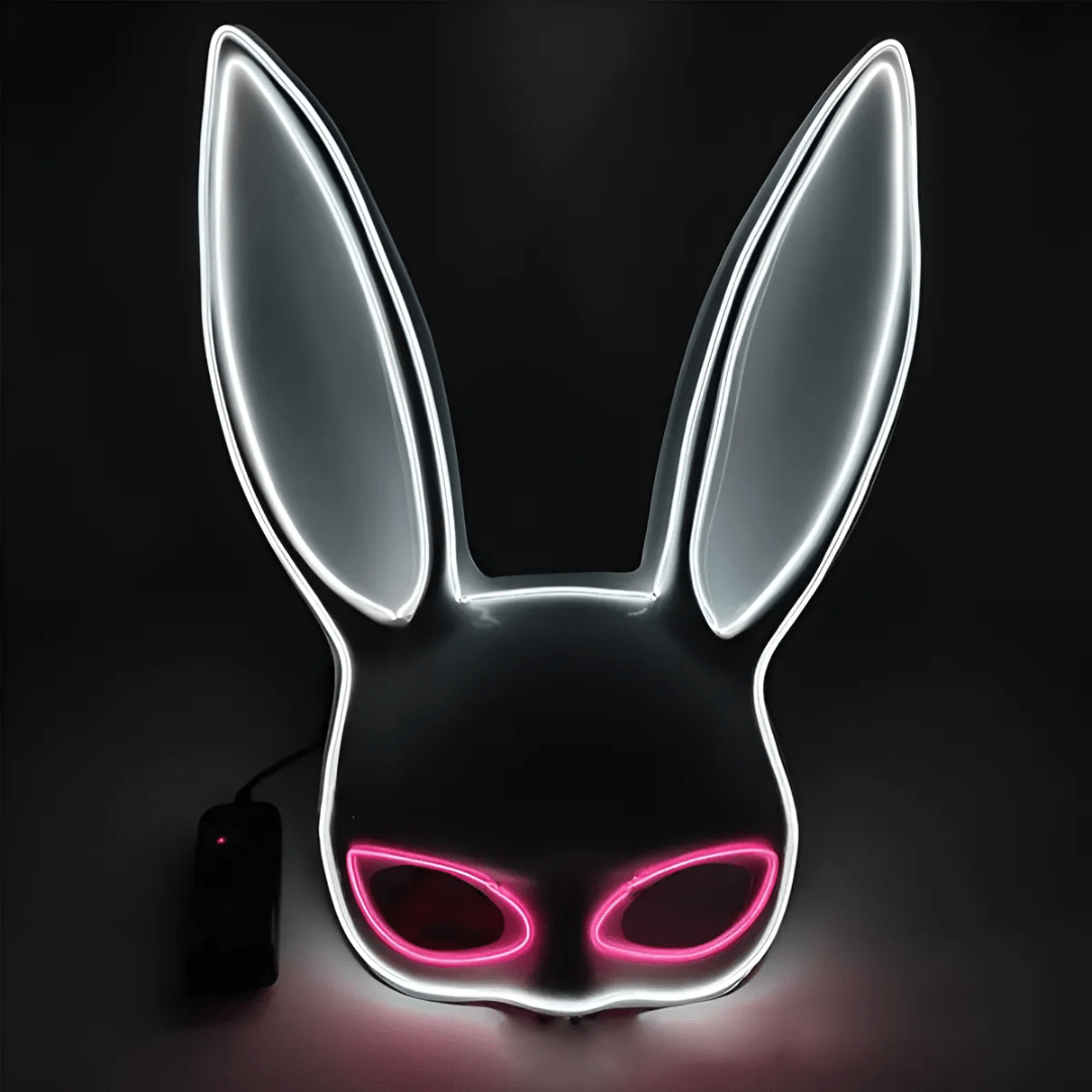 Hasen Maske LED - FestivalStuff