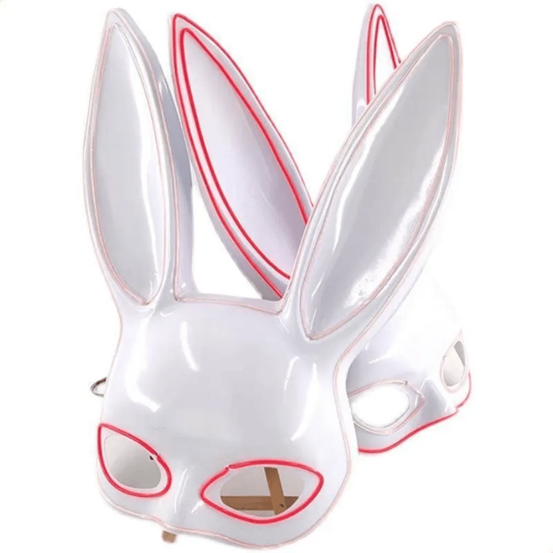 Hasen Maske LED - FestivalStuff