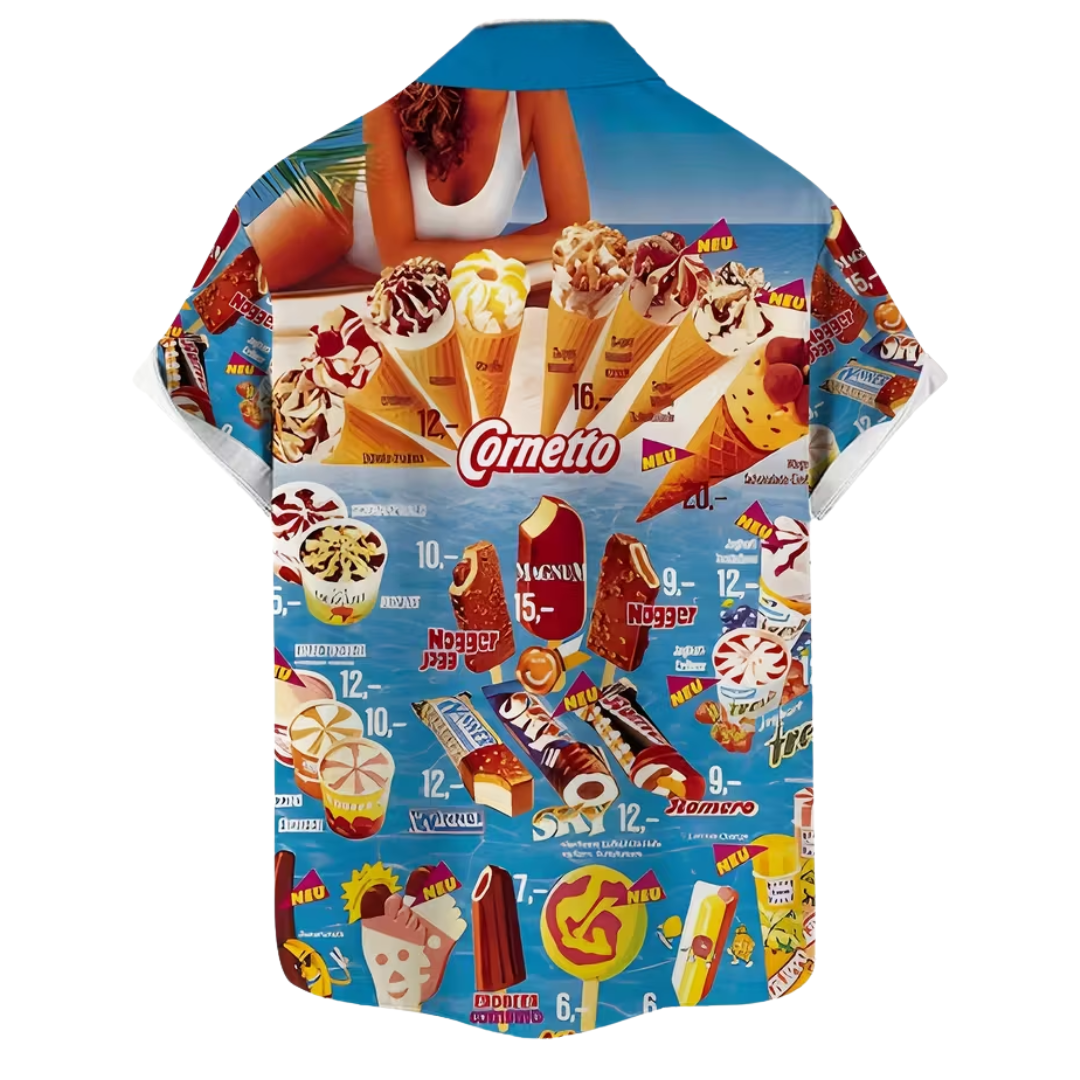 Hemd HOT ICE Herren - FestivalStuff