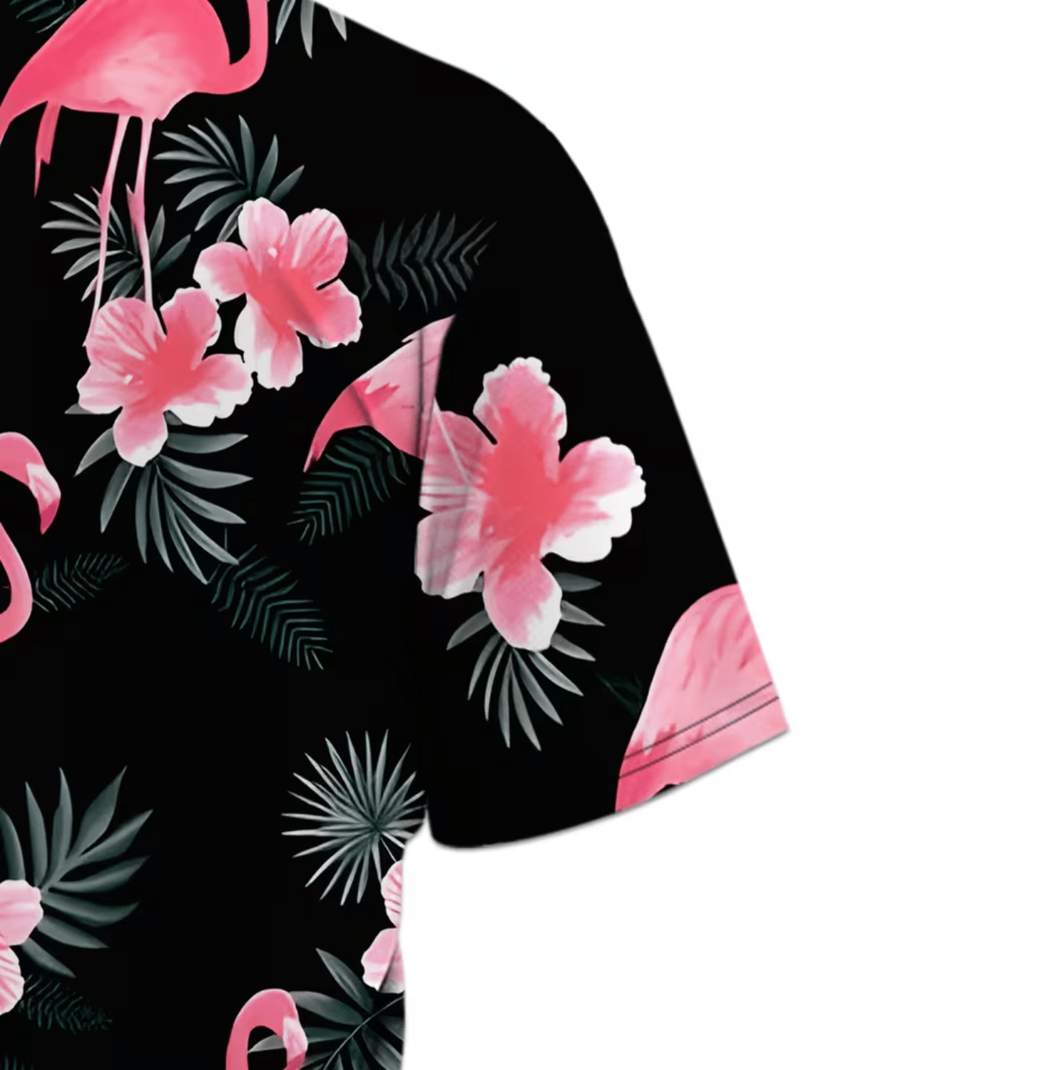 Herren Festival Outfit mit Flamingo T-Shirt – 2 - teilig - FestivalStuff