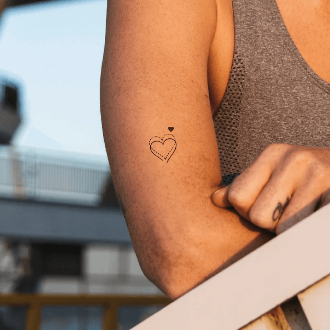 Herz Trio Tattoo Waterless - FestivalStuff