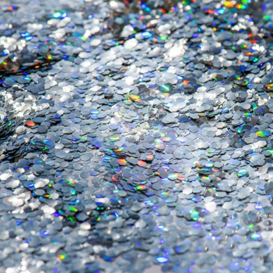 Holografischer Nature Bio Glitzer - plastikfrei - FestivalStuff