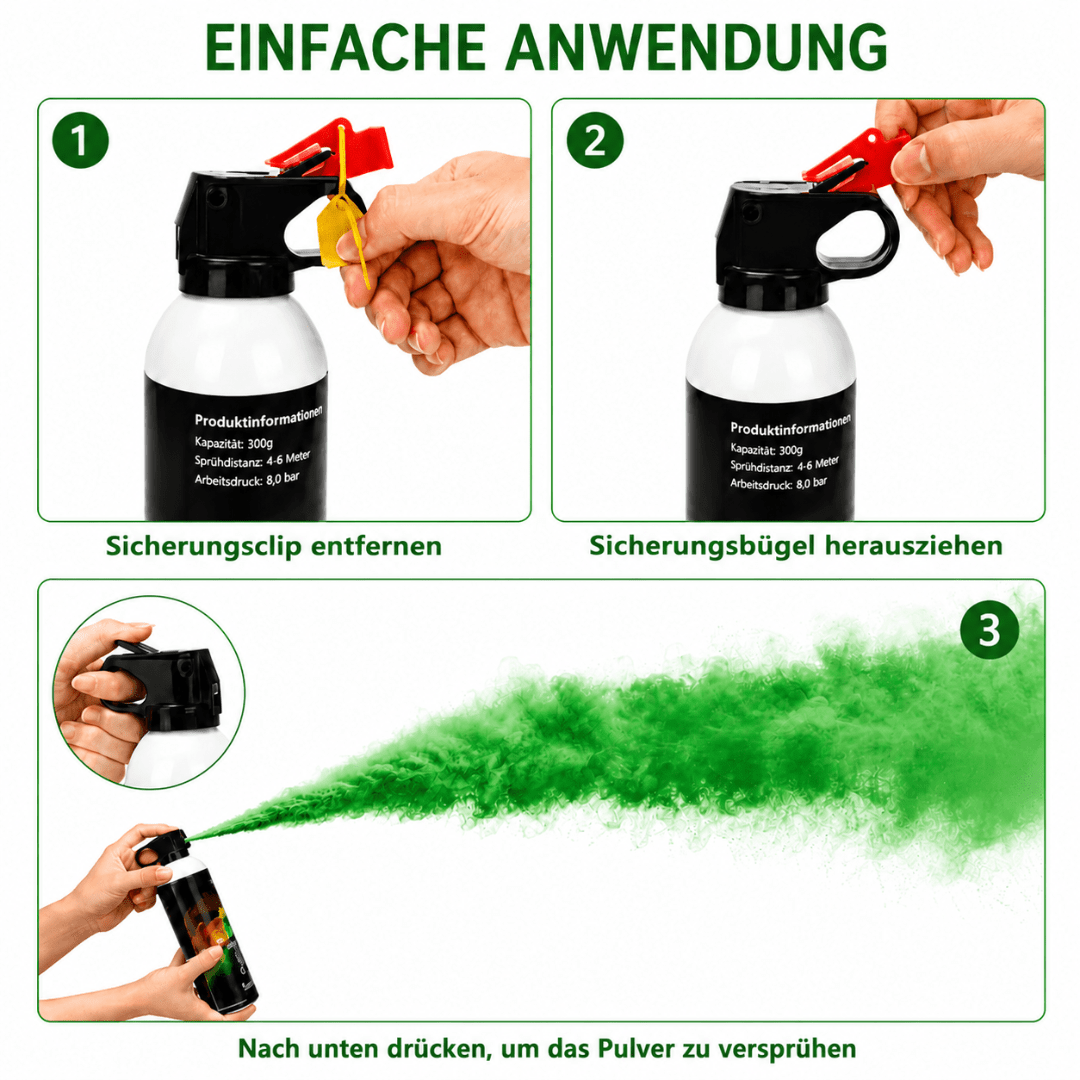 Holy Farbpulverlöscher Grün - FestivalStuff