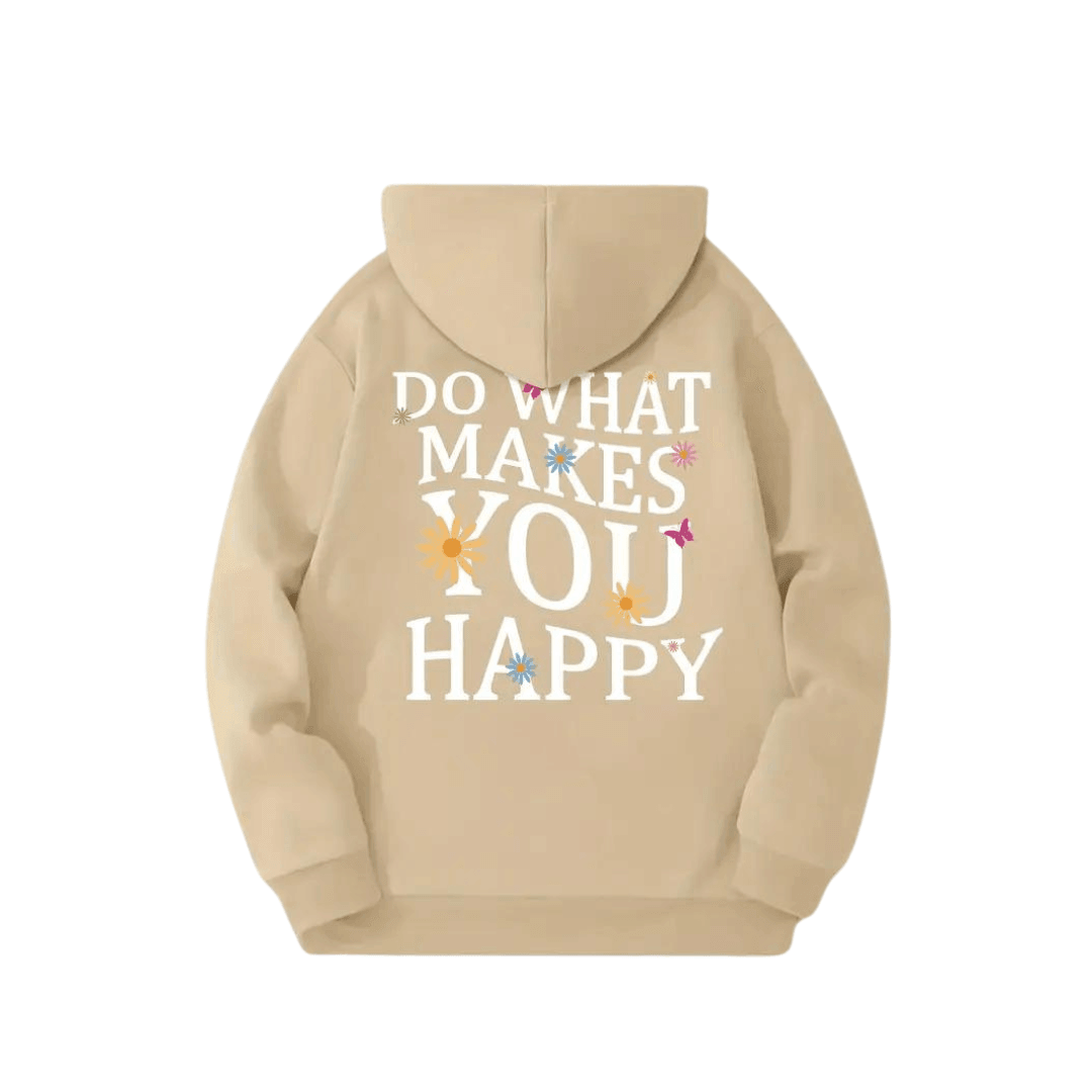 Hoodie „DO WHAT MAKES YOU HAPPY“ - FestivalStuff