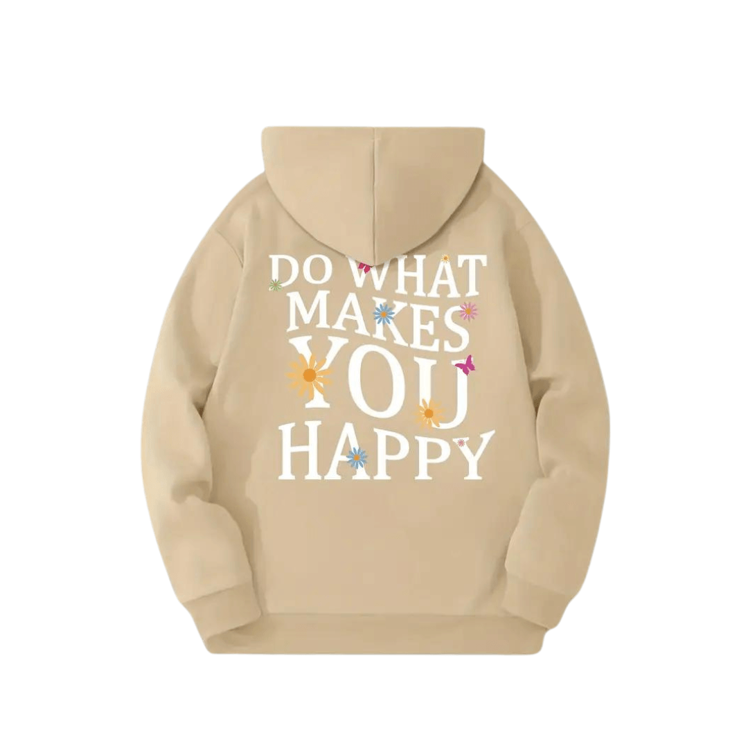 Hoodie „DO WHAT MAKES YOU HAPPY“ - FestivalStuff