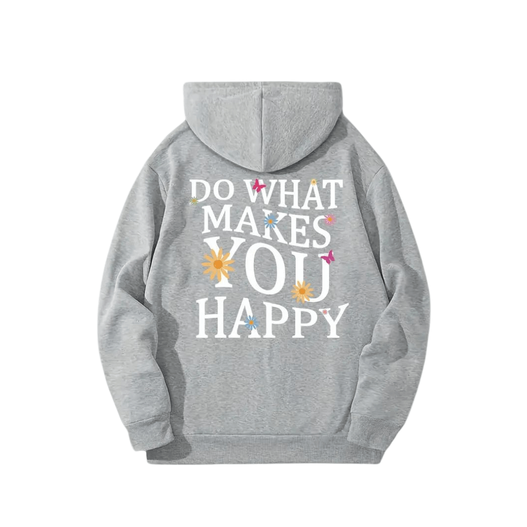 Hoodie „DO WHAT MAKES YOU HAPPY“ - FestivalStuff