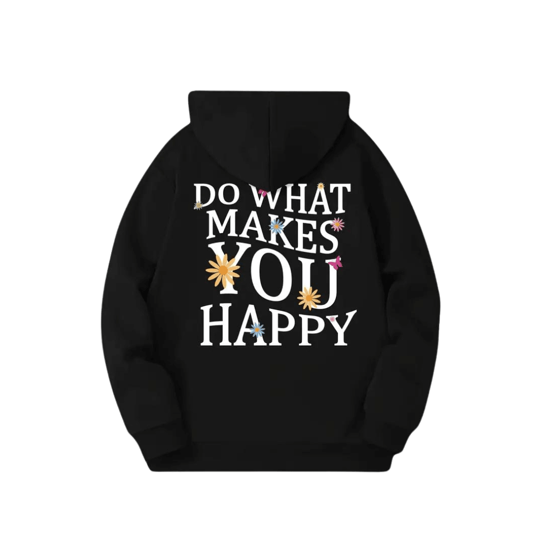 Hoodie „DO WHAT MAKES YOU HAPPY“ - FestivalStuff