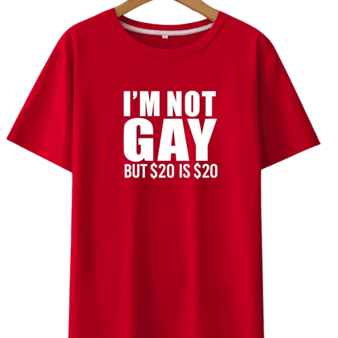 I'M NOT GAY BUT $20 IS $20 - FestivalStuff