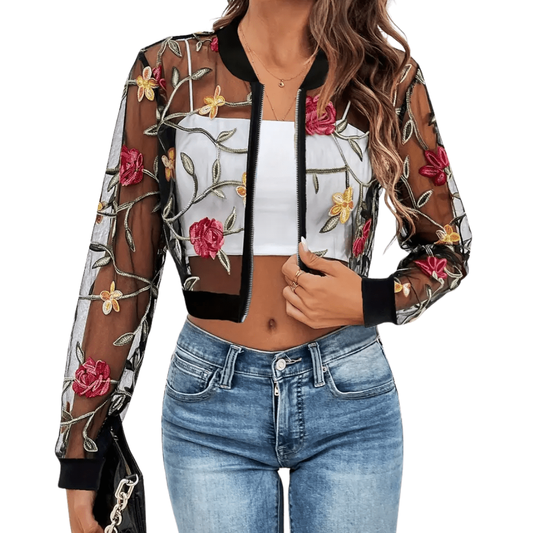 Jacke Flowers - FestivalStuff