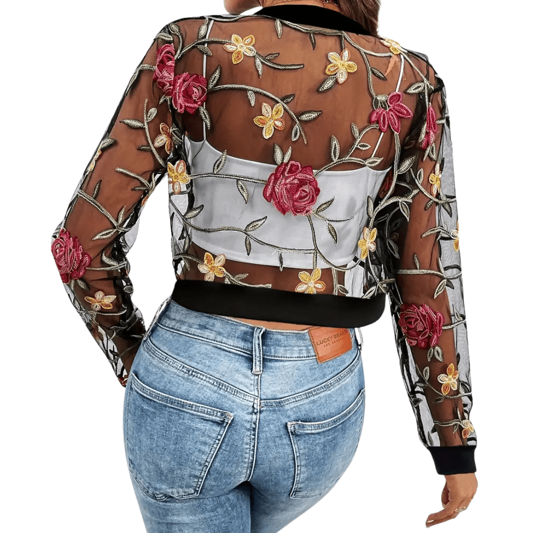 Jacke Flowers - FestivalStuff