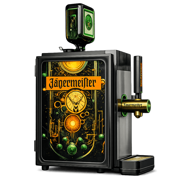 Jägermeister 1 - Bottle Tap Machine "Industrial Look" Edition - FestivalStuff