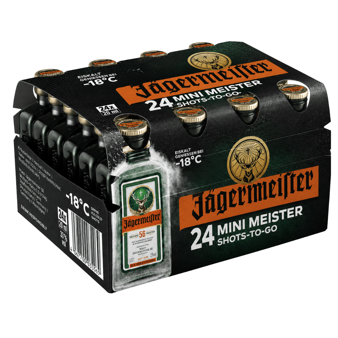Jägermeister 24x2cl - FestivalStuff
