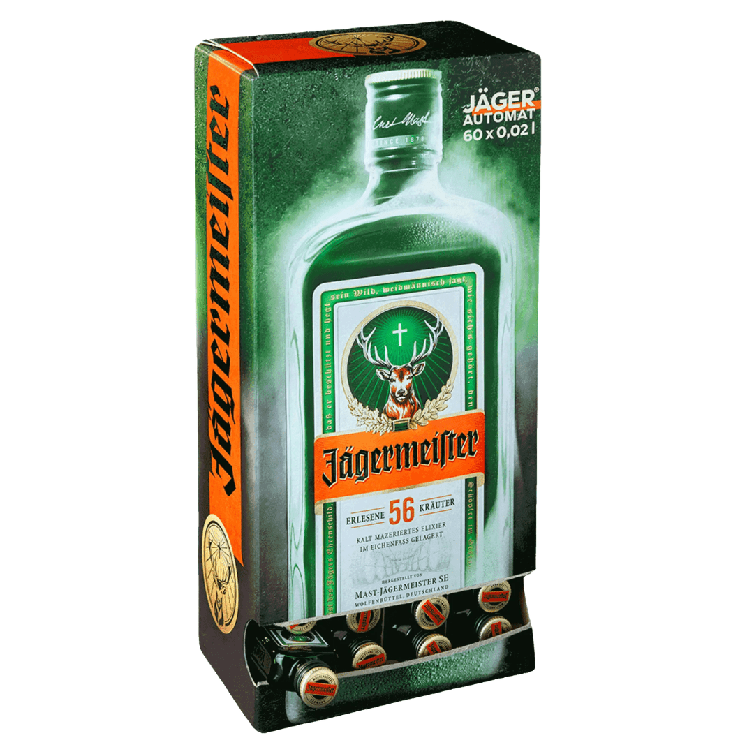 Jägermeister Automat 60x2cl - FestivalStuff