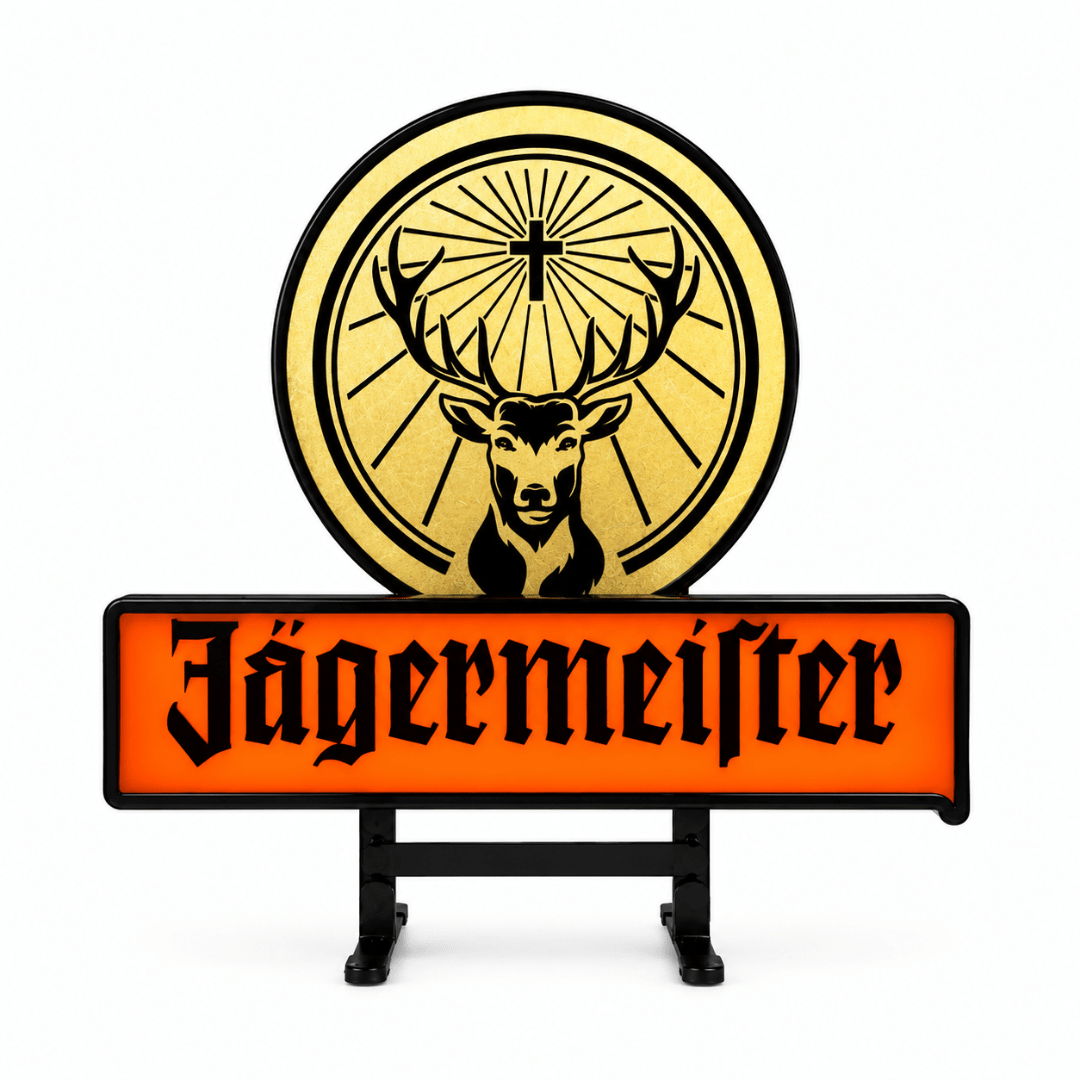 Jägermeister Glow Light – LED Leuchtschild Klein - FestivalStuff