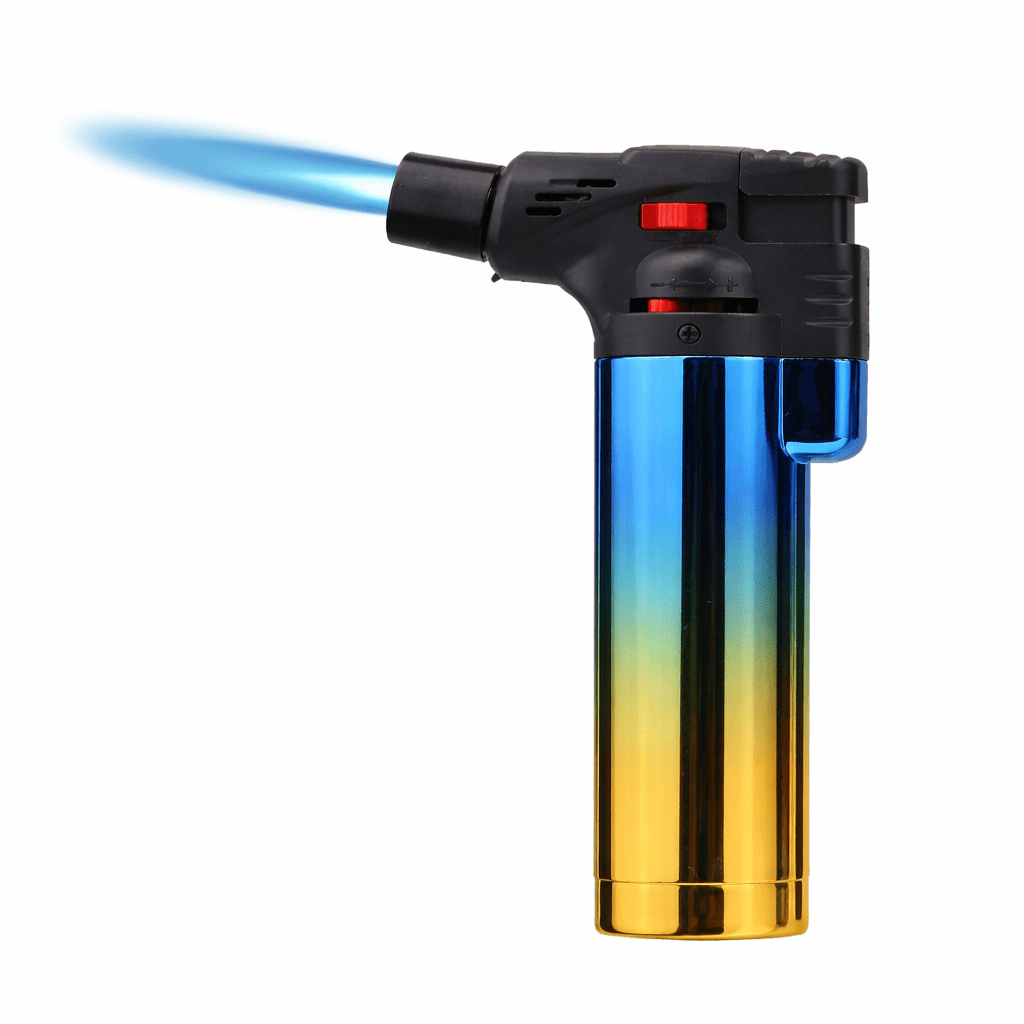 Jet Flame XL Feuerzeug Blau - FestivalStuff