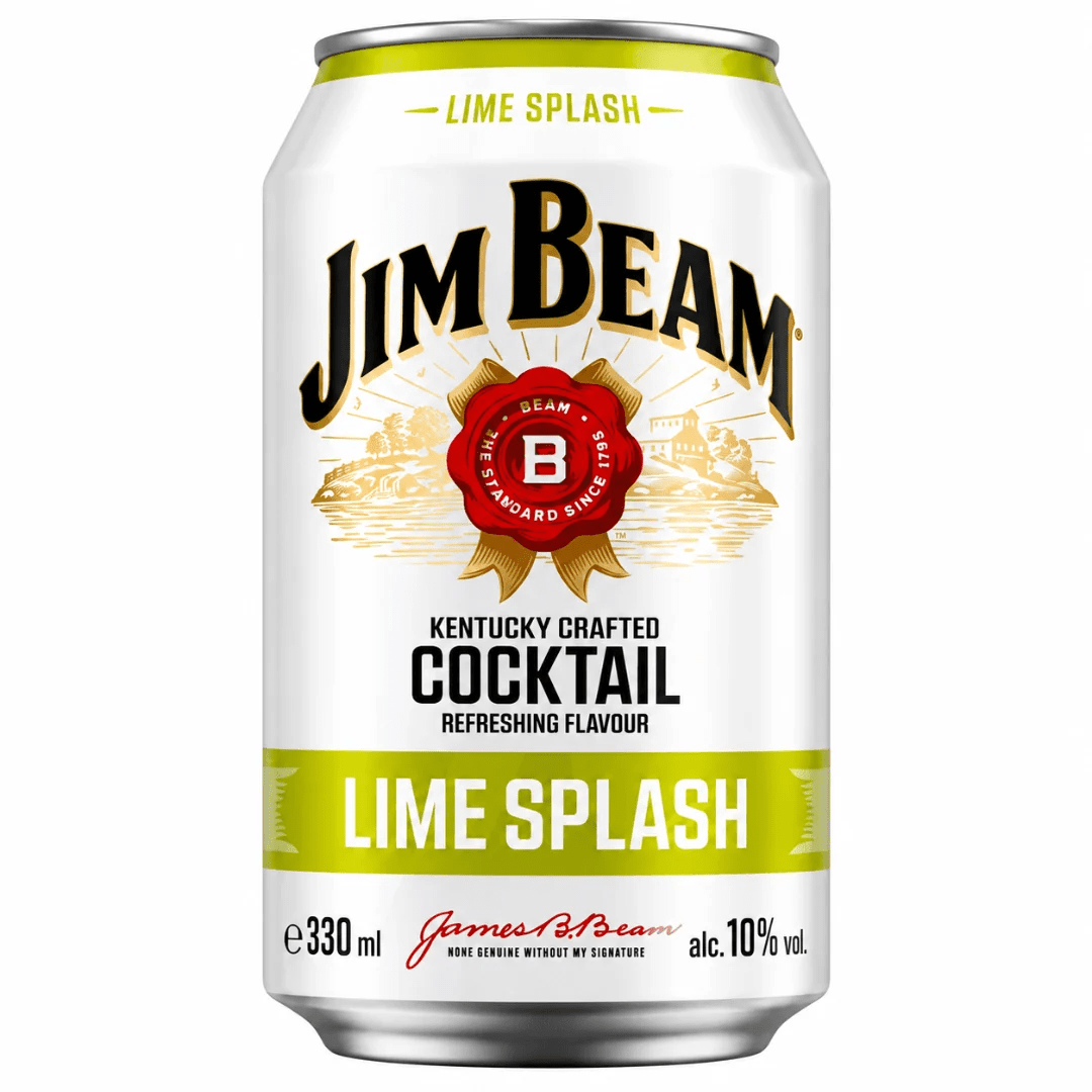 Jim Beam Lime Splash Ready to Drink 0,33 l - FestivalStuff