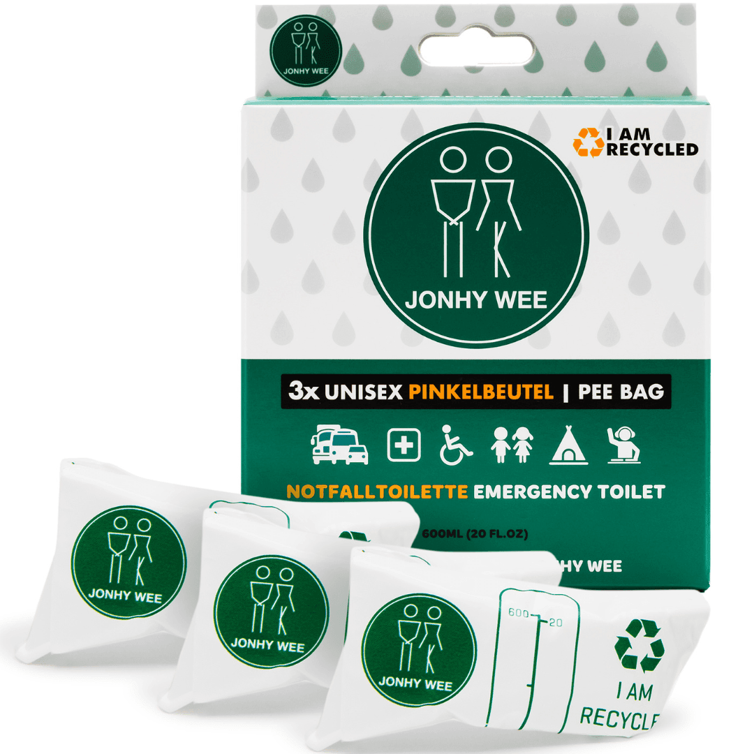 Jonhy Wee der Unisex Pinkelbeutel - FestivalStuff
