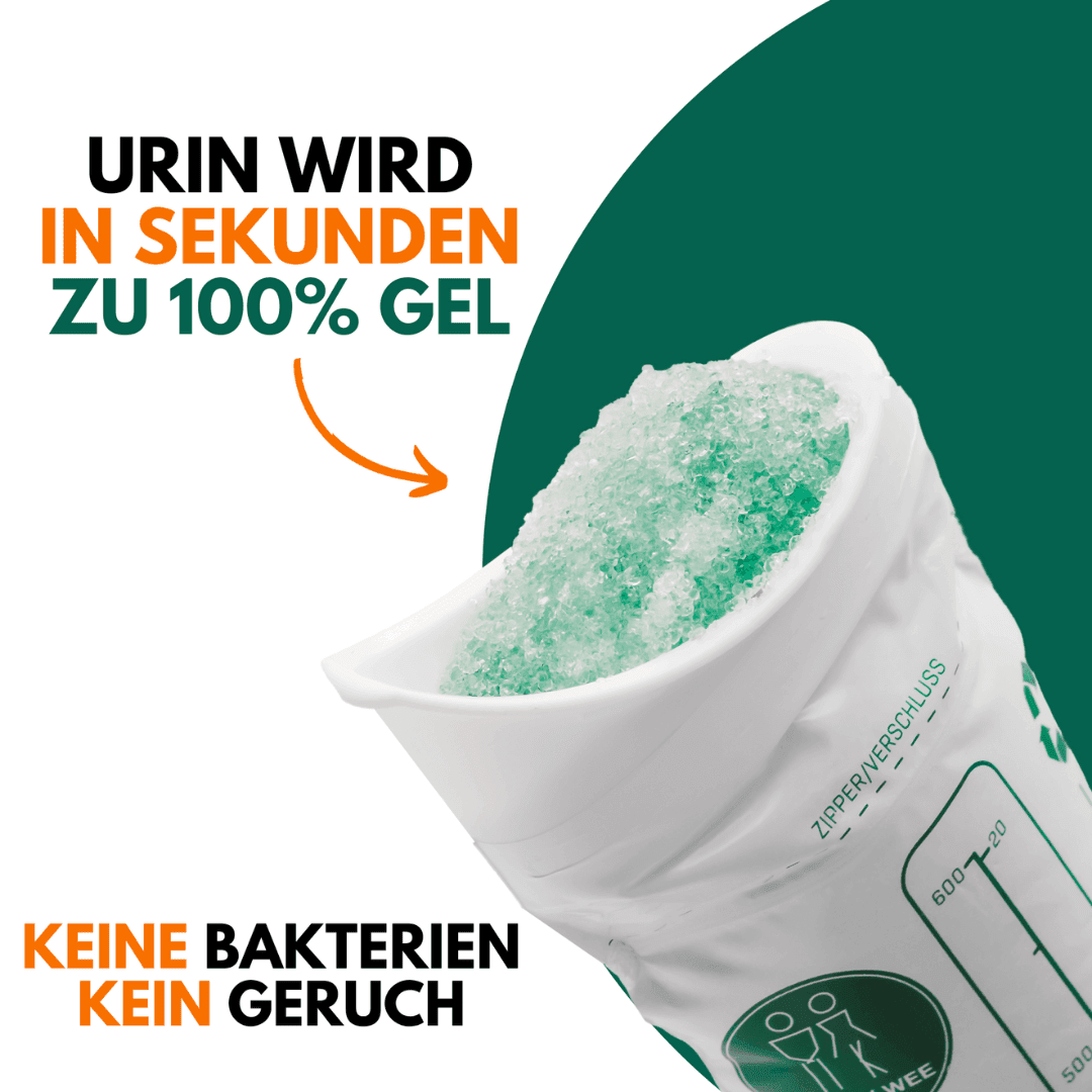 Jonhy Wee der Unisex Pinkelbeutel - FestivalStuff