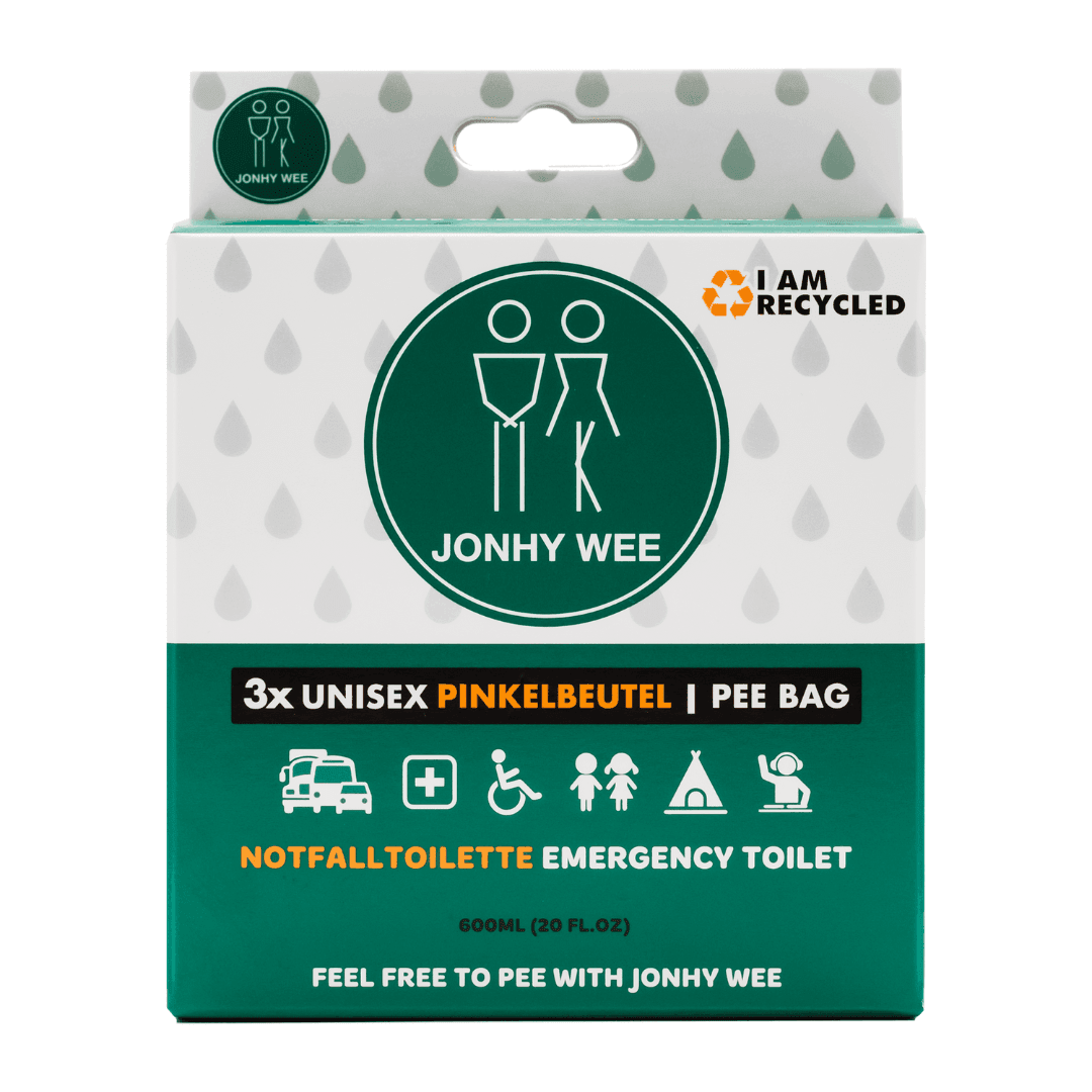 Jonhy Wee der Unisex Pinkelbeutel - FestivalStuff