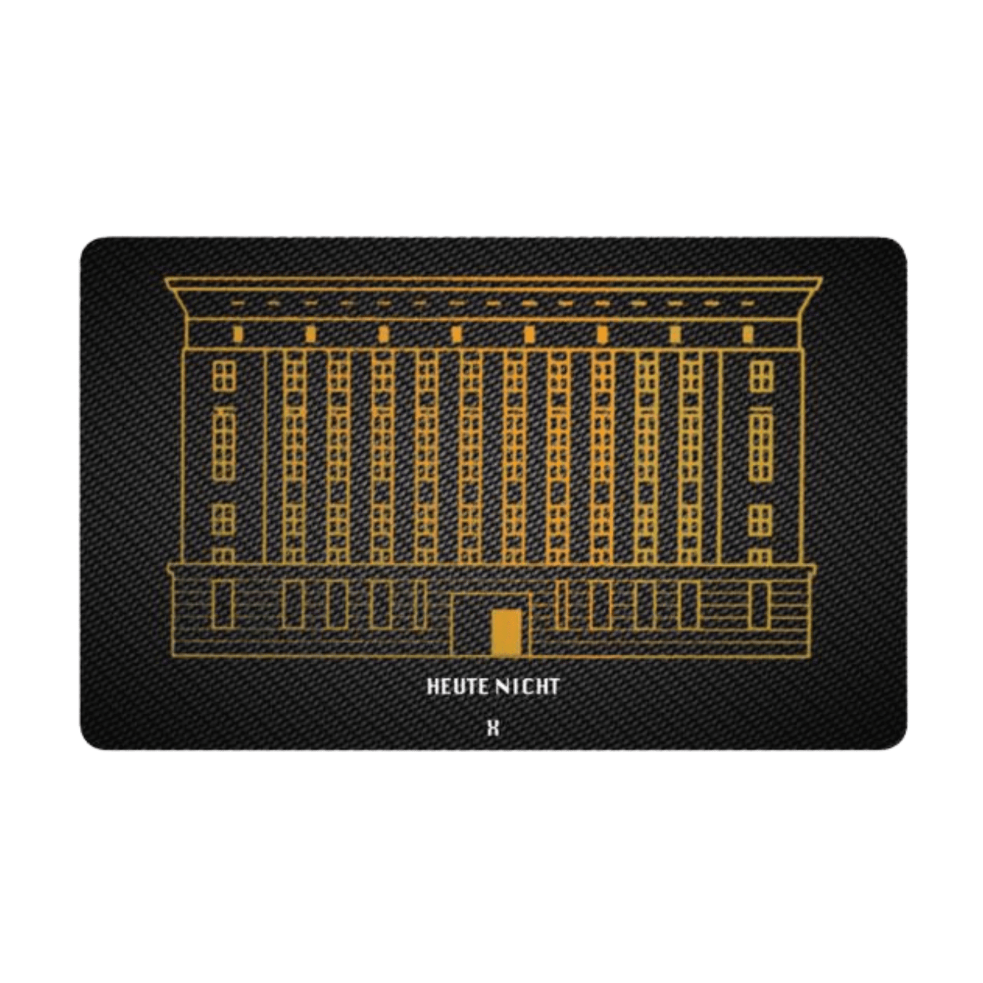 Karte Berghain im Carbon Look Set - FestivalStuff