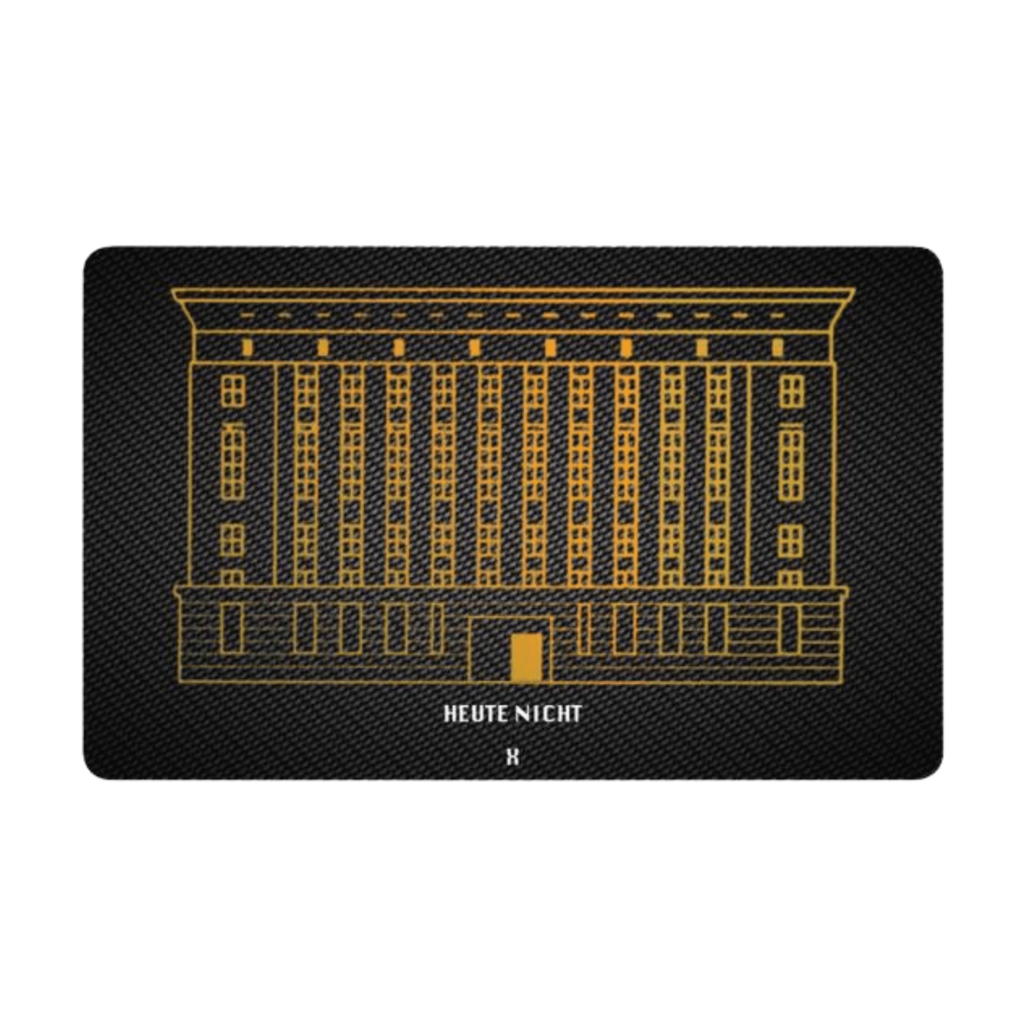 Karte Berghain im Carbon Look Set - FestivalStuff