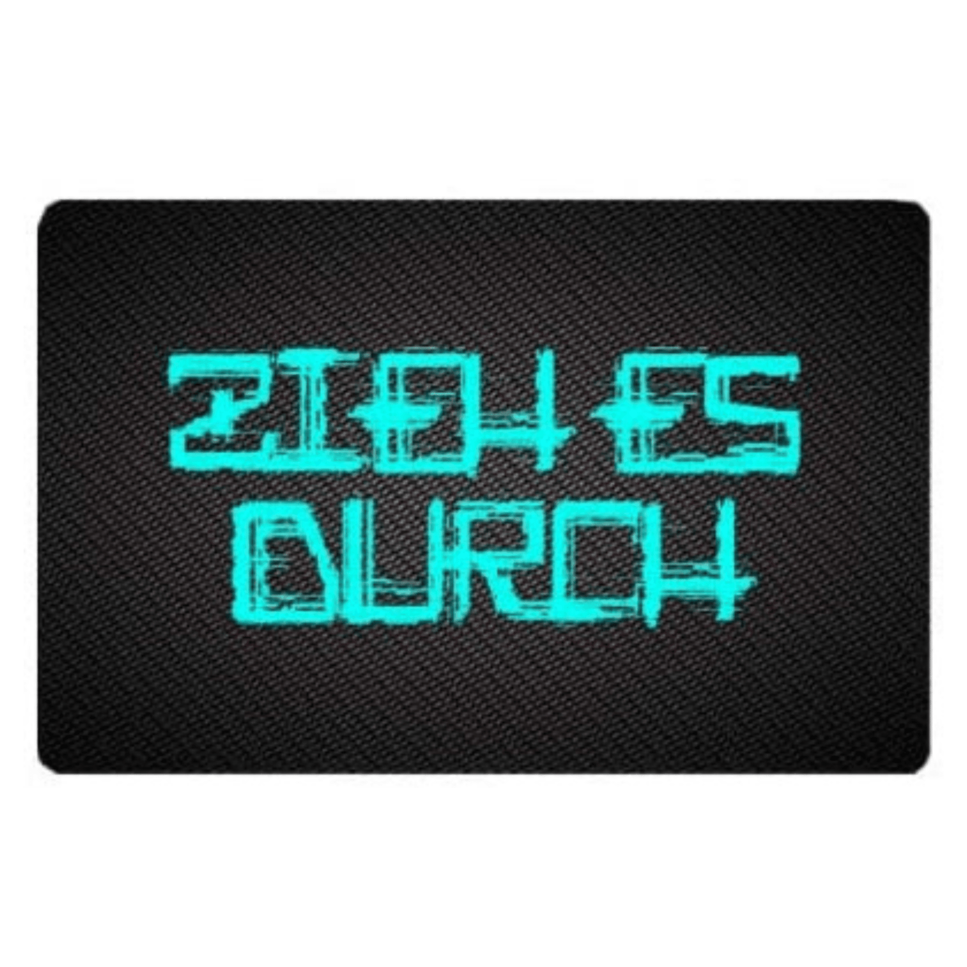Karte "ZIEH ES DURCH" im Carbon Look Set - FestivalStuff