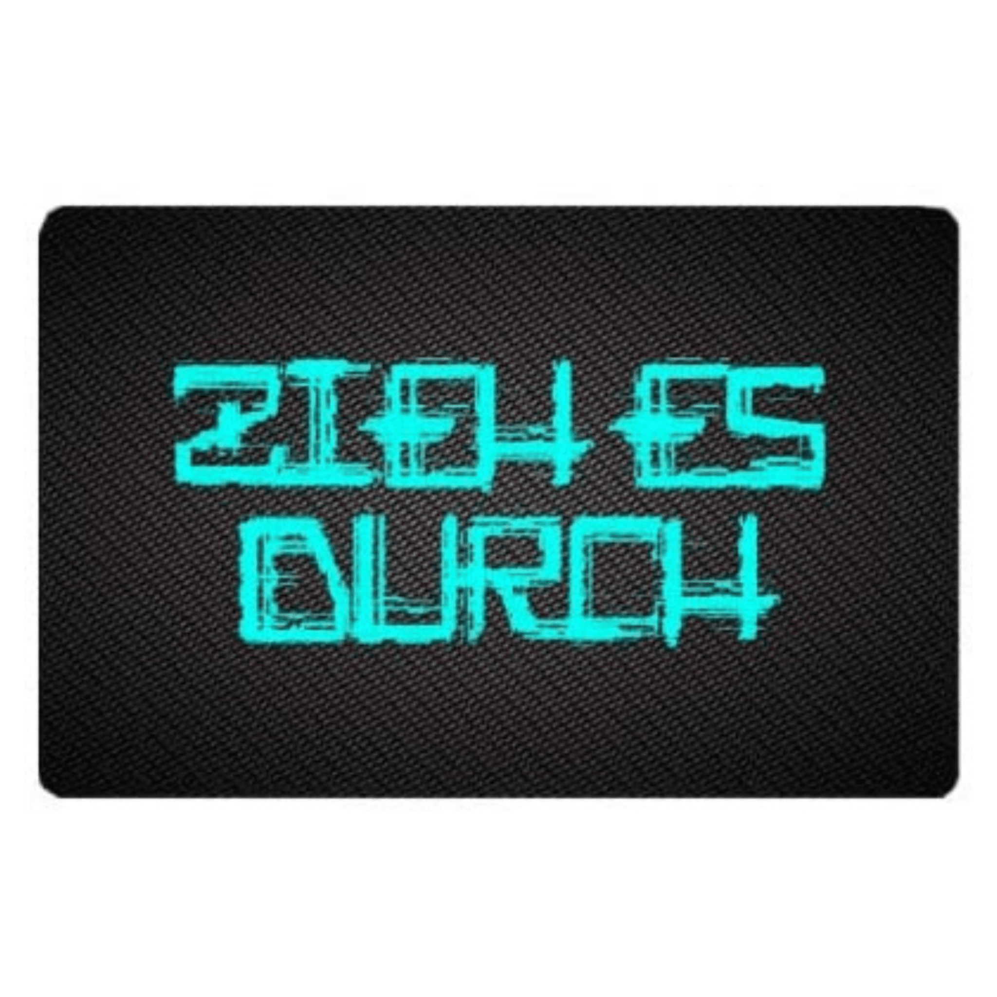Karte "ZIEH ES DURCH" im Carbon Look Set - FestivalStuff