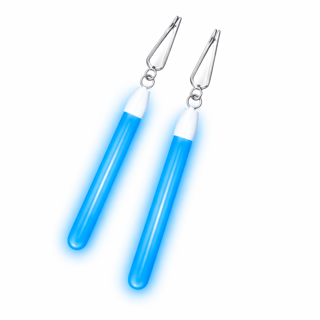Knicklicht Ohrringe Blau - FestivalStuff