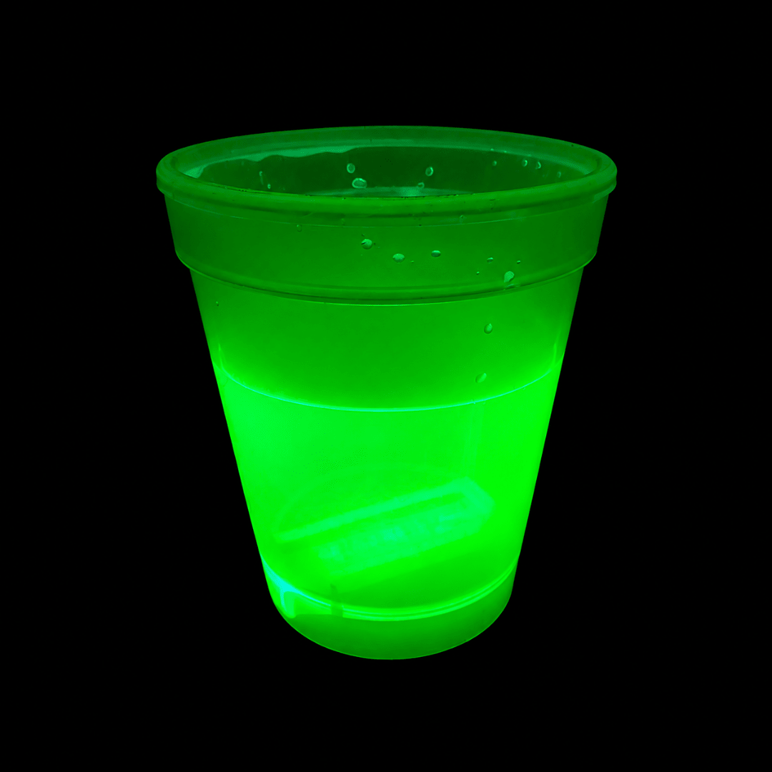 Knicklichtbecher Grün 250 ml - FestivalStuff