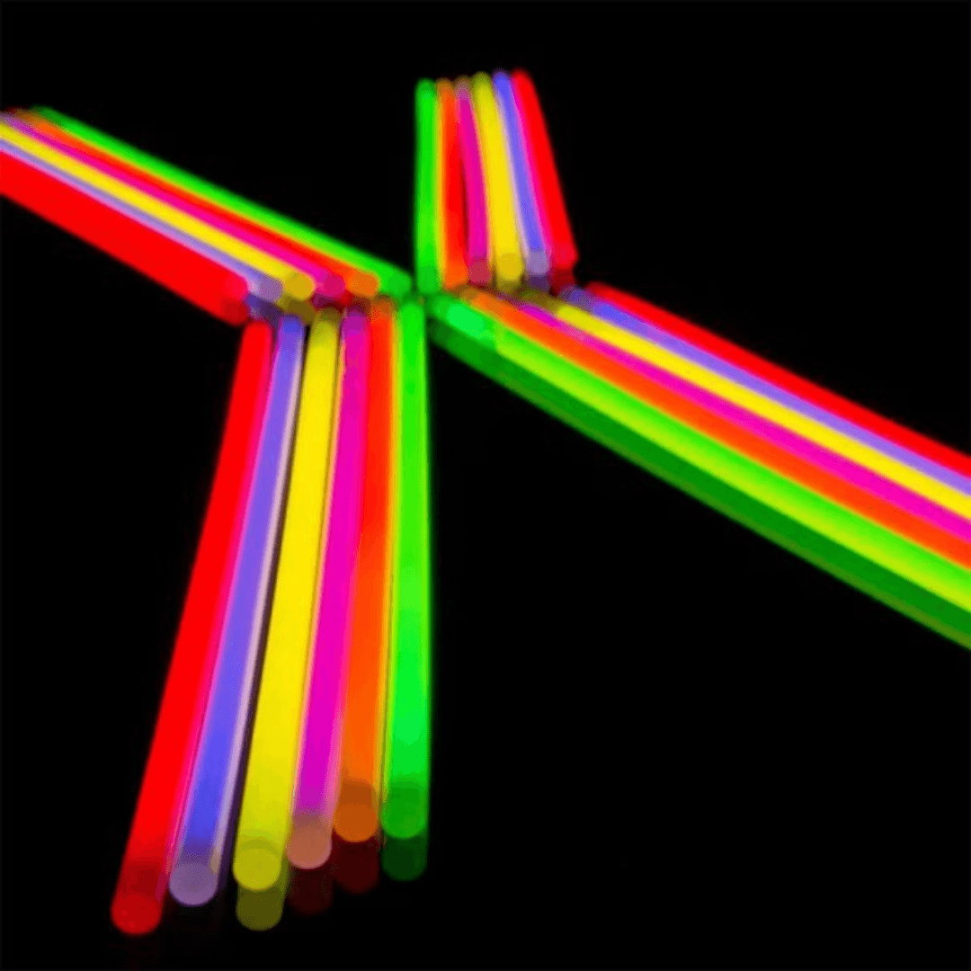 Knicklichter 100er Pack - mit 100 Verbindern - FestivalStuff