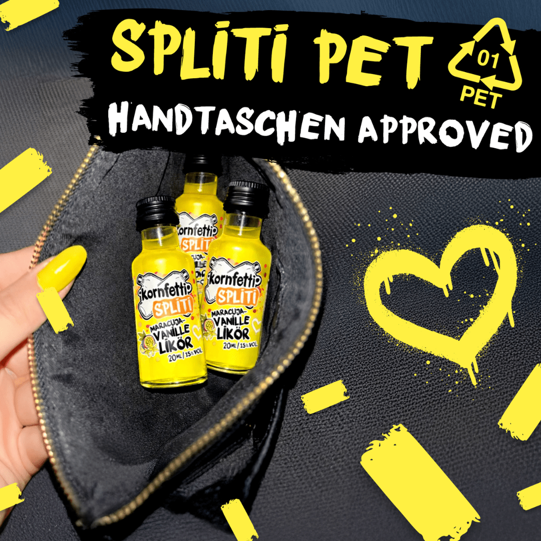 Kornfetti PET Shot Bundle – 48 Minis mit Himmi, Spliti & Corni - FestivalStuff