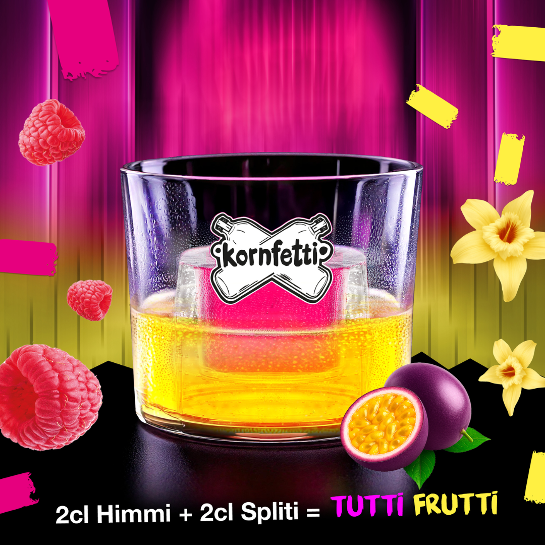 Kornfetti Tutti Frutti Bundle – Himmi, Spliti & 4 Bomb Gläser - FestivalStuff