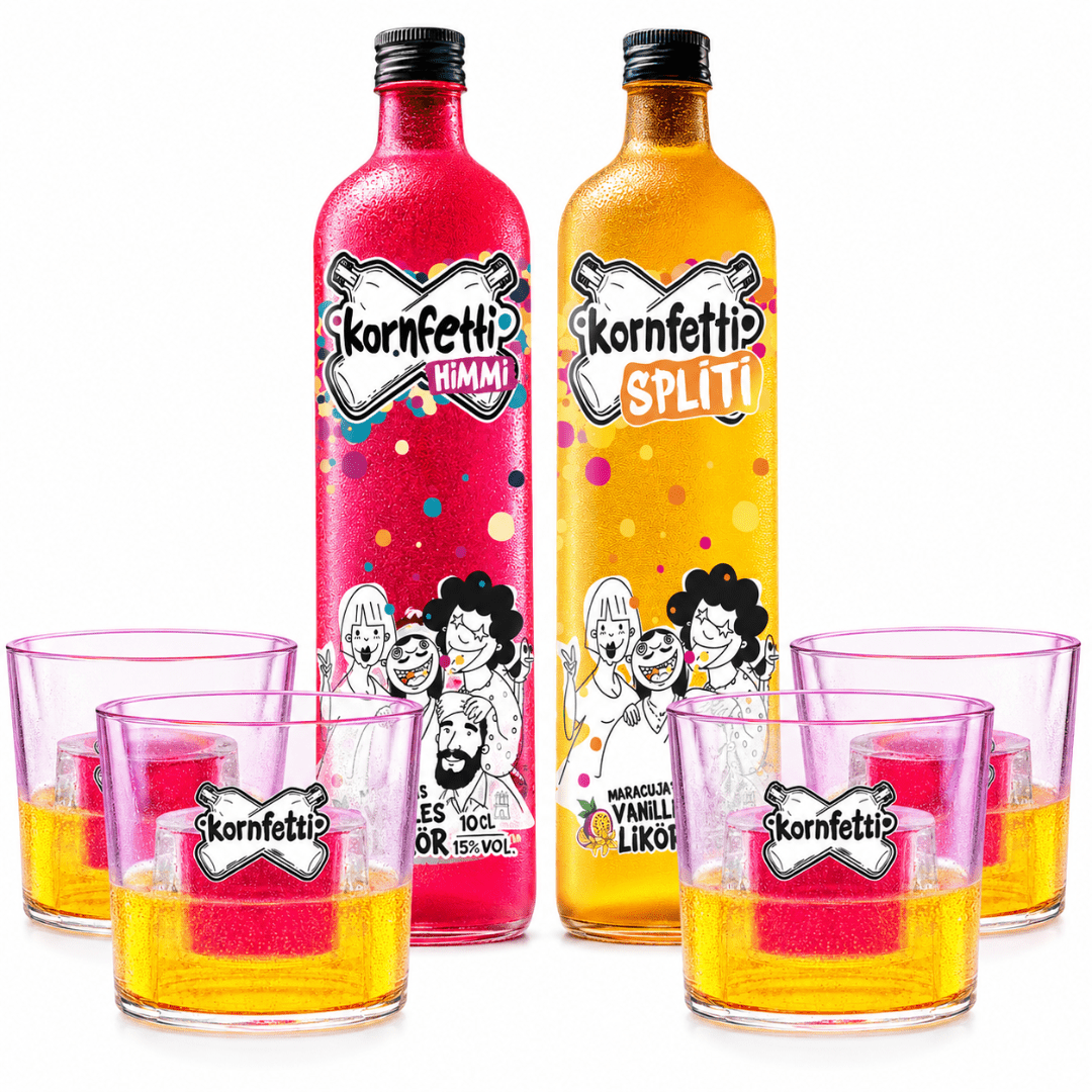 Kornfetti Tutti Frutti Bundle – Himmi, Spliti & 4 Bomb Gläser - FestivalStuff