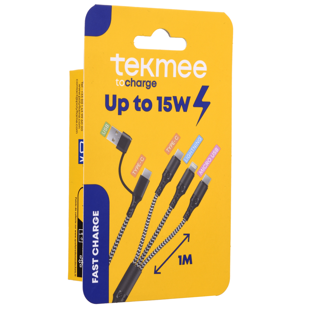 Ladekabel 4 - in - 1 - FestivalStuff